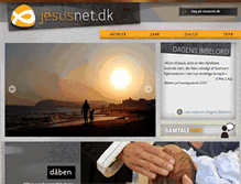 Tablet Screenshot of jesusnet.dk